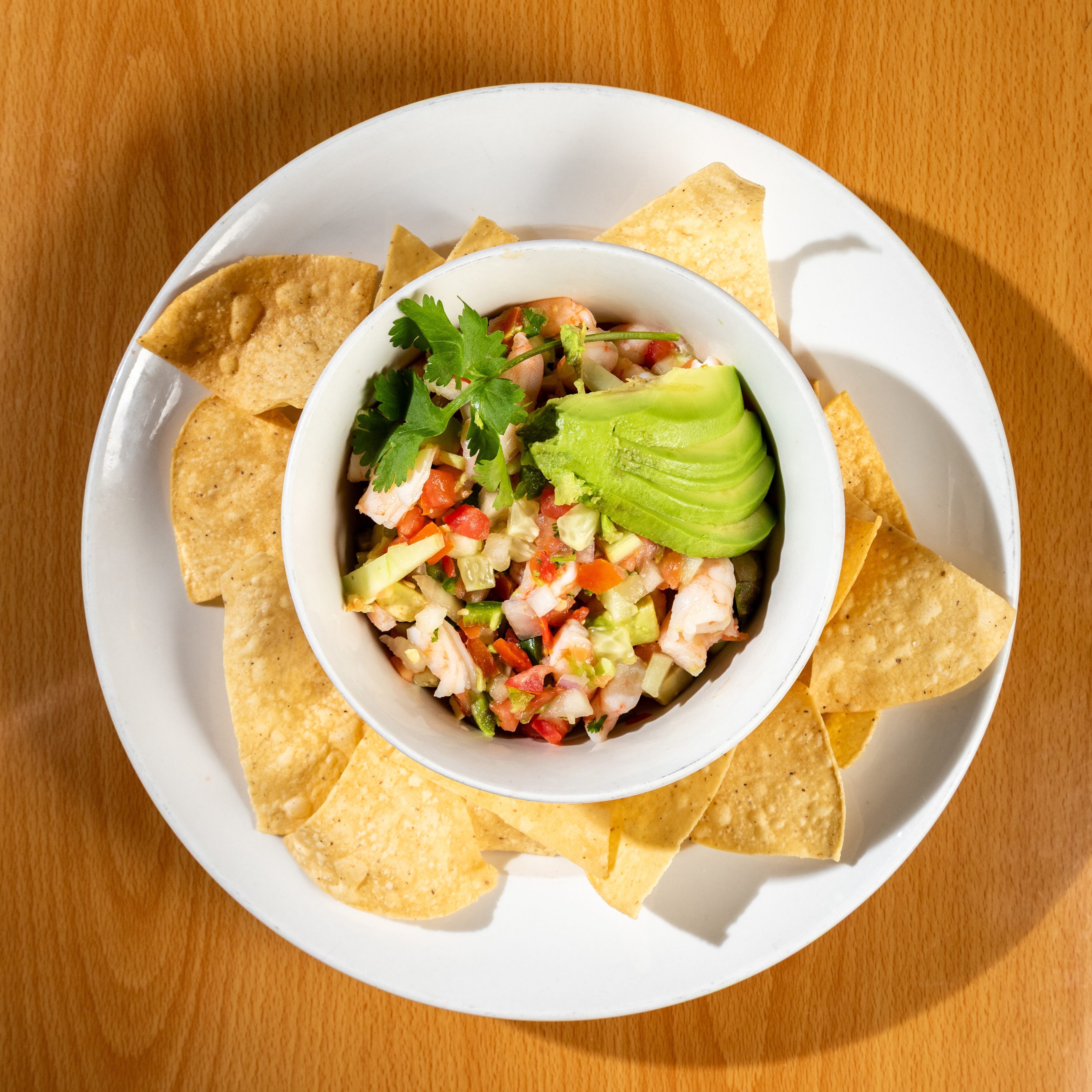 Shrimp Ceviche.