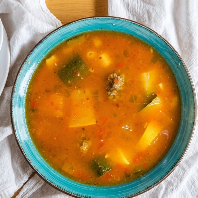 Albondigas Soup.