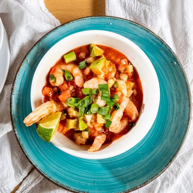 Mexican Shrimp Cocktail.